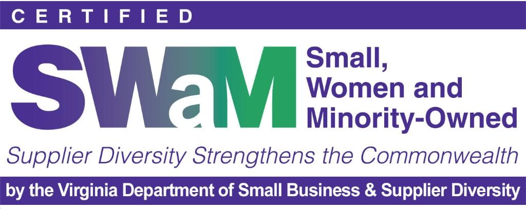 SWaM Certified — Small, Women-Owned and Minority-Owned Business